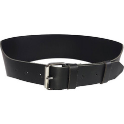DOMLEATHERS DOMLEATHERS ΔΕΡΜΑΤΙΝΗ ΖΩΝΗ ΑΡΣΗΣ ΒΑΡΩΝ (ΑΠΛΟ) PD 98700 MAΥΡΟ