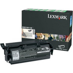 Lexmark X651H11E Black Toner