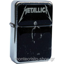 Αναπτήρας TRISTAR πέτρας με φιτίλι Metallica