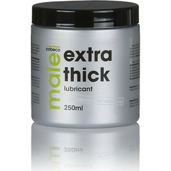 Cobeco Pharma Male Extra Thick Λιπαντικό Gel Νερού Κόλπου & Πρωκτού 250ml