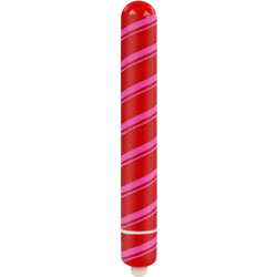 Rock Candy Stick Δονητής Bullet 14cm Κόκκινος