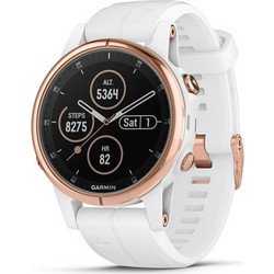 Garmin Fenix 5S Sapphire Rose Goldtone / White