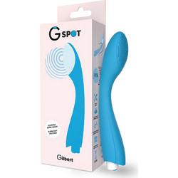 Gspot Gilbert Δονητής 20cm Μπλε