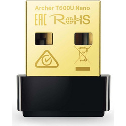 TP-Link Archer T600U Nano v1 Ασύρματος USB Αντάπτορας Δικτύου 433Mbps