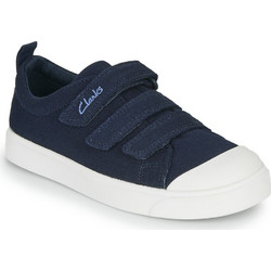 Clarks City Vibe Παιδικά Sneakers Navy Μπλε 261491147