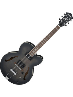 Ibanez AF55 Ηλεκτρική Κιθάρα Hollow με HH Μαγνήτες και Ταστιέρα Walnut Transparent Black Flat