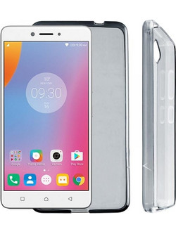 Volte-Tel Slimcolor TPU Θήκη Διαφανής Γκρι (Lenovo K6 5.0")