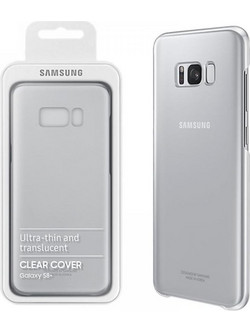 Samsung Back Cover Transparent Silver (Galaxy S8+)