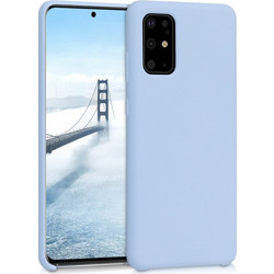 KW Soft Flexible Back Cover Silicone Light Blue Matte (Galaxy S20+)