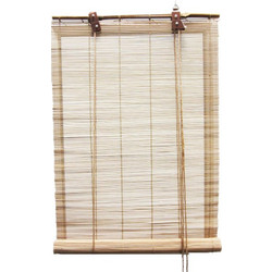 Στόρι Σκίασης Ρόλερ από ξύλο Bamboo σε ανοιχτό καφέ χρώμα, 60x180 cm - Aria Trade