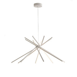 Fan Europe SHANGHAI-S8 Κρεμαστό Φωτιστικό Οροφής Μονόφωτο LED Λευκό