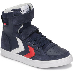 Hummel Slimmer Stadil High Παιδικά Sneakers Μποτάκια Navy Μπλε 204494-7666