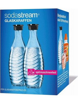 SodaStream Twin pack Glass Carafe 2 x 0.6 (1047200490)