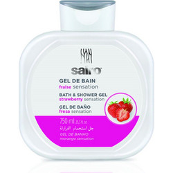 Sairo Strawberry Sensation Bath & Αφρόλουτρο σε Gel 750ml