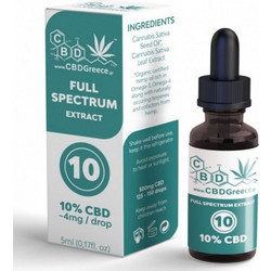 CBDGreece Full Spectrum 10% CBD 5ml