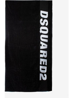 Dsquared2 Πετσέτα Θαλάσσης Μαύρη D7P002930-010
