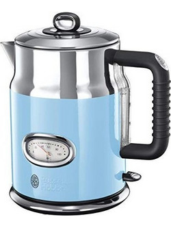 Russell Hobbs Retro 21673 Ανοξείδωτος Βραστήρας 1.7lt 3000W Μπλε