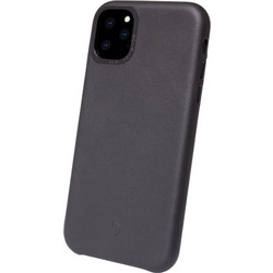 Decoded Leather Back Cover Black (iPhone 11 Pro Max)
