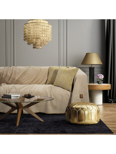 Greenwich Polo Club Ριχτάρι Διθέσιου Καναπέ 180x250 2734 Beige