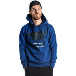 Paco & Co Ανδρικό Φούτερ με Κουκούλα Royal Blue 95310