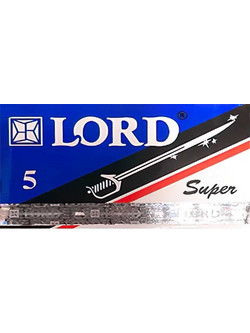 DE Lord Super Stainless Ανταλλακτικές Λεπίδες 5τμχ