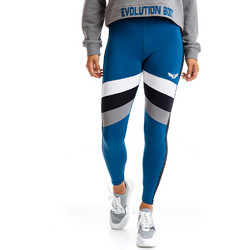 Evolution Body Evo-Fit Γυναικείο Κολάν Μακρύ Ψηλόμεσο Μπλε 2309