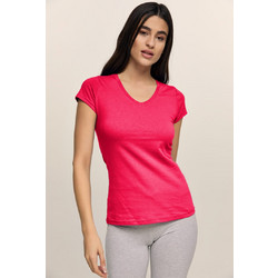 Bodymove Γυναικείο Αθλητικό T-Shirt Φούξια 614