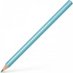 ΜΟΛΥΒΙ FABER CASTELL JUMBO SPARKLE ΣΙΕΛ 111605