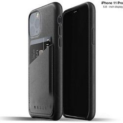 Mujjo Leather Wallet Black (iPhone 11 Pro)