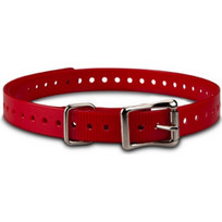 3/4 inch Red collar strap (Delta/Barklimiter/Pro/Upland Beeper) Κόκκινο