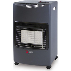 Thermogatz TG-4100 Black Κεραμική Σόμπα Υγραερίου 4100W