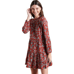 Superdry Richelle Mini Καθημερινό Φόρεμα Floral Πολύχρωμο W8010368A-4QY