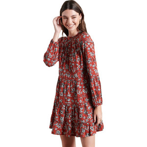 Superdry Richelle Mini Καθημερινό Φόρεμα Floral Πολύχρωμο W8010368A-4QY Superdry Richelle Mini Καθημερινό Φόρεμα Floral Πολύχρωμο W8010368A-4QY