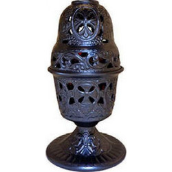 Καντήλι χρώμα ανθρακί Διαστάσεις :8,5cm x 17,5cm
