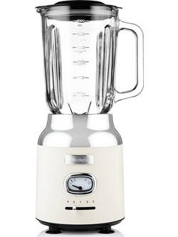 Westinghouse Retro WKBE221WH Μπλέντερ για Smoothie με Γυάλινη Κανάτα 1.5lt 600W
