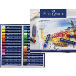 Λαδοπαστέλ FABER-CASTELL σετ 24 χρωμάτων, 127024