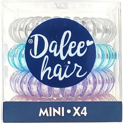 Dalee Hair Mini Σπιράλ Λαστιχάκια Μαλλιών 4 Τεμάχια