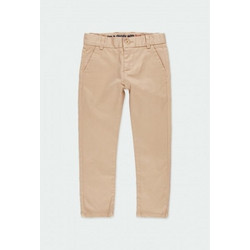 BOBOLI Stretch satin trousers for boy - 731078 - ΑΓΟΡΙ - μπεζ