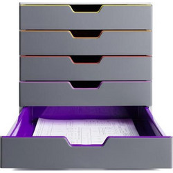 Συρταροθήκη Durable Varicolor 5 7605-27