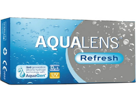 Meyers Aqualens Refresh Μηνιαίοι Φακοί Επαφής Σιλικόνης Υδρογέλης 3τμχ