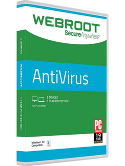 Webroot Secure Anywhere για 3 Συσκευές και 1 Έτος Χρήσης (Ηλεκτρονική Άδεια)