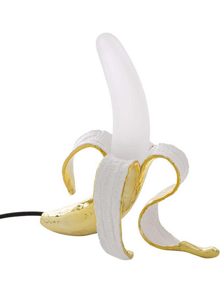 Επιτραπέζιο Φωτιστικό Banana Lamp Louie Gold Seletti Πολυρεσίνη