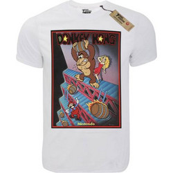 T-shirt unisex Takeposition T-cool λευκό Donkey Kong Poster, 900-4604
