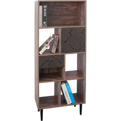 Fylliana Home Βιβλιοθήκη 60x29.5x150cm 271-00-026
