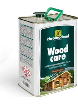 Chromodomi Wood Care Συντηρητικό Επιφάνειας Ξύλου Διαλύτου Ματ Διάφανο 2.5lt