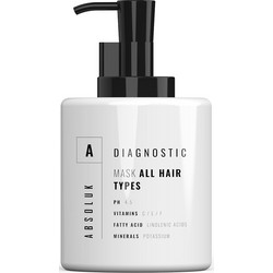 Absoluk All Ηair Types Μάσκα Μαλλιών 1lt