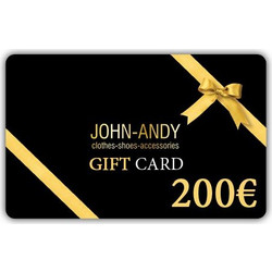 JOHN-ANDY Δωροεπιταγή 200 Ευρώ