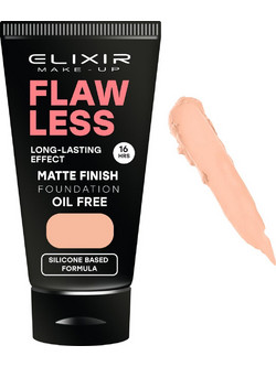 Elixir Flawless Matte Finish 401 Sand Beige Liquid Foundation 30ml