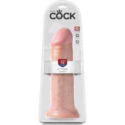 Pipedream King Cock 12" Ρεαλιστικό Dildo με Βεντούζα 30cm Flesh