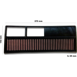 ΦΙΛΤΡΟ ΑΕΡΟΣ 375 x 145 x 30mm SIMONI RACING - 1 ΤΕΜ